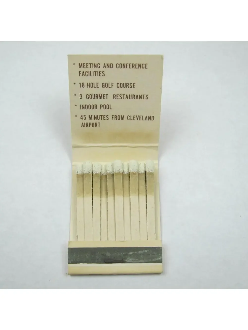 4 Matchbook Covers Cleveland Ohio Hotels Bolton Square Bond Court Sawmill Creek